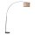 Brilliant - Lampa stojąca WILEY 1xE27/60W/230V czarna/beżowa