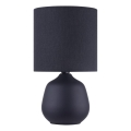 Brilliant - Lampa stołowa AUREA 1xE14/20W/230V czarna