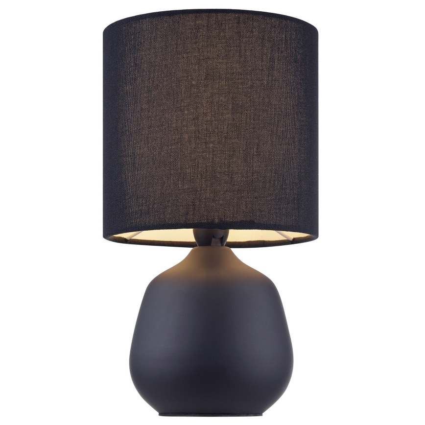 Brilliant - Lampa stołowa AUREA 1xE14/20W/230V czarna