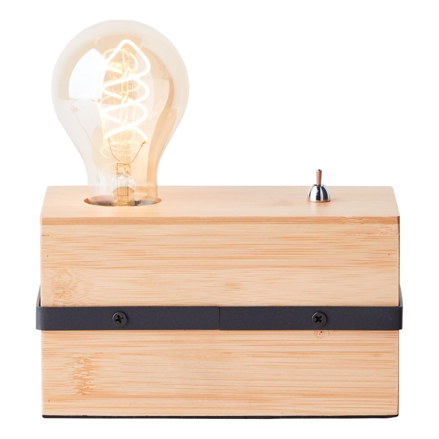 Brilliant - Lampa stołowa BENNY 1xE27/40W/230V bambus