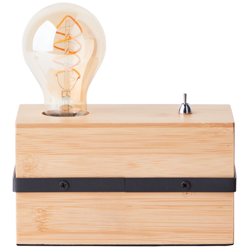Brilliant - Lampa stołowa BENNY 1xE27/40W/230V bambus