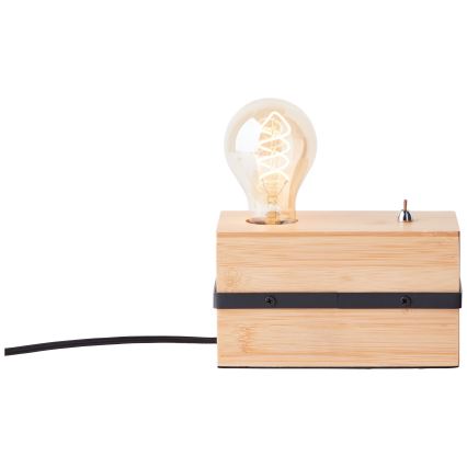 Brilliant - Lampa stołowa BENNY 1xE27/40W/230V bambus