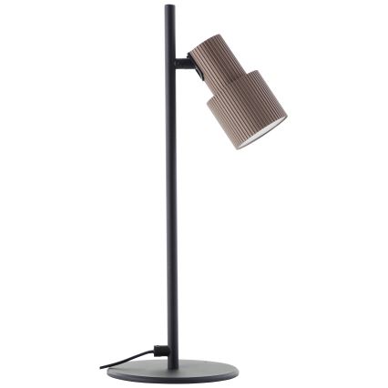 Brilliant - Lampa stołowa CADIZ 1xGU10/10W/230V brąz