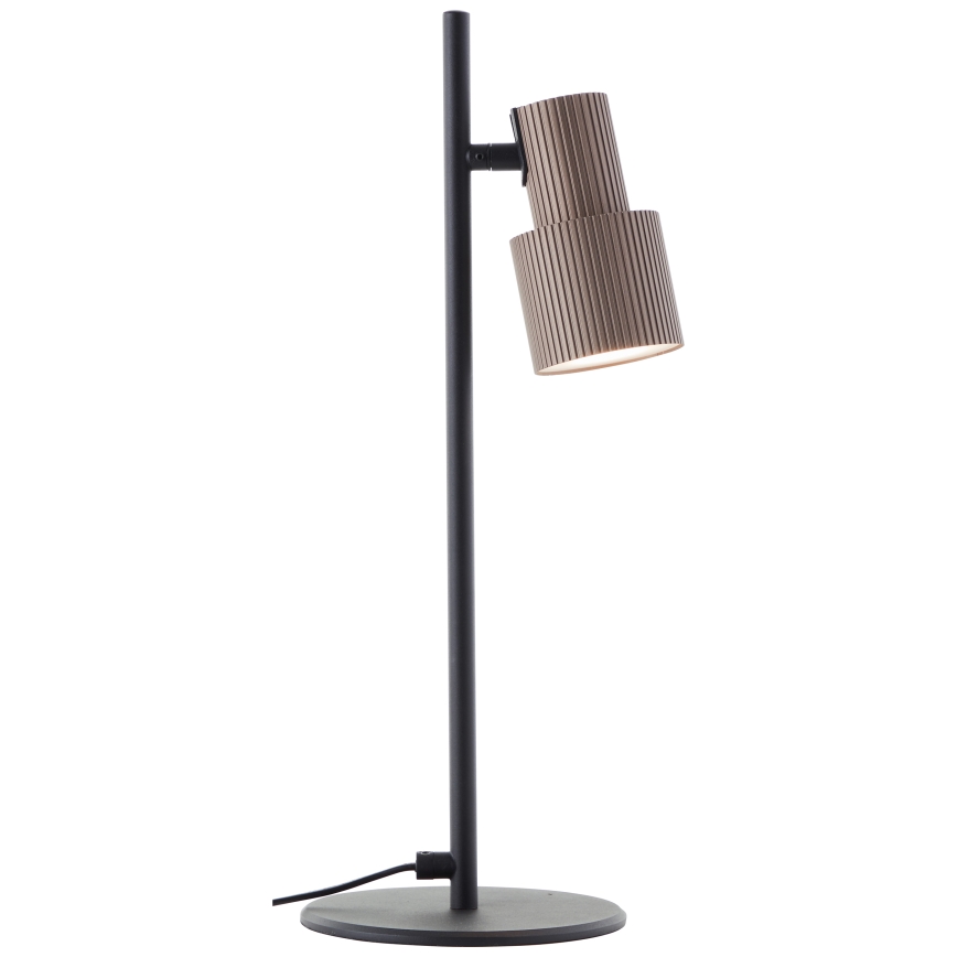 Brilliant - Lampa stołowa CADIZ 1xGU10/10W/230V brąz