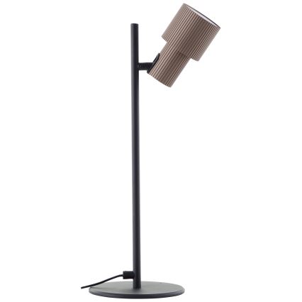 Brilliant - Lampa stołowa CADIZ 1xGU10/10W/230V brąz
