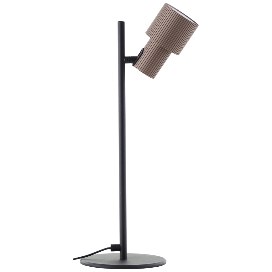 Brilliant - Lampa stołowa CADIZ 1xGU10/10W/230V brąz
