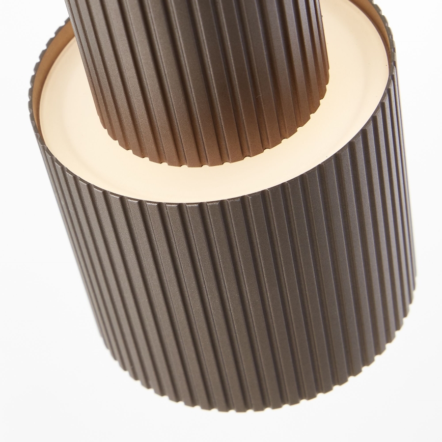 Brilliant - Lampa stołowa CADIZ 1xGU10/10W/230V brąz