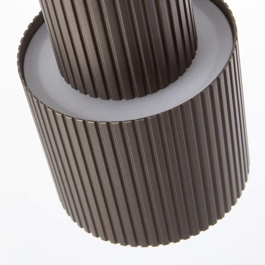 Brilliant - Lampa stołowa CADIZ 1xGU10/10W/230V brąz