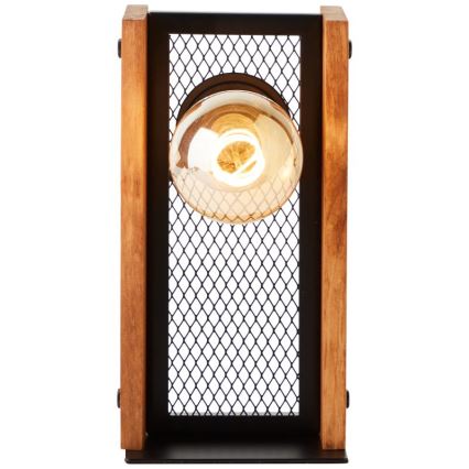 Brilliant - Lampa stołowa CALANDRA 1xE27/42W/230V sosna