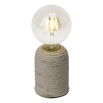 Brilliant - Lampa stołowa CARDU 1xE27/40W/230V beżowa
