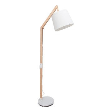 Brilliant - Lampa stołowa CARLYN 1xE27/60W/230V beżowy/biały