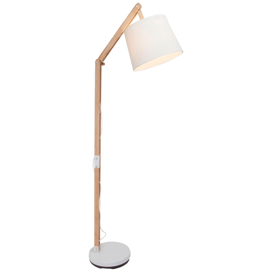 Brilliant - Lampa stołowa CARLYN 1xE27/60W/230V beżowy/biały