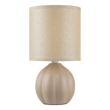 Brilliant - Lampa stołowa DUNE 1xE14/20W/230V beżowa