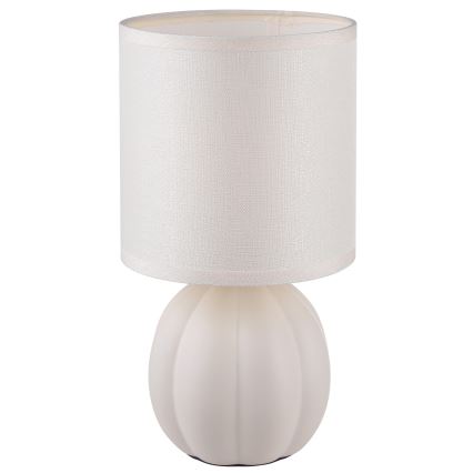 Brilliant - Lampa stołowa DUNE 1xE14/20W/230V biała