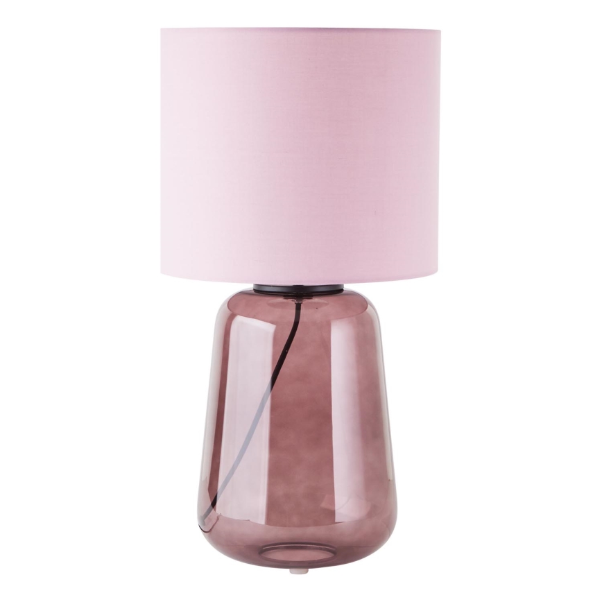 Brilliant - Lampa stołowa HYDRA 1xE27/60W/230V różowa