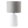 Brilliant - Lampa stołowa ILYSA 1xE14/40W/230V biała/szara