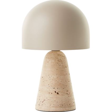 Brilliant - Lampa stołowa NALAM 1xE14/40W/230V beżowa
