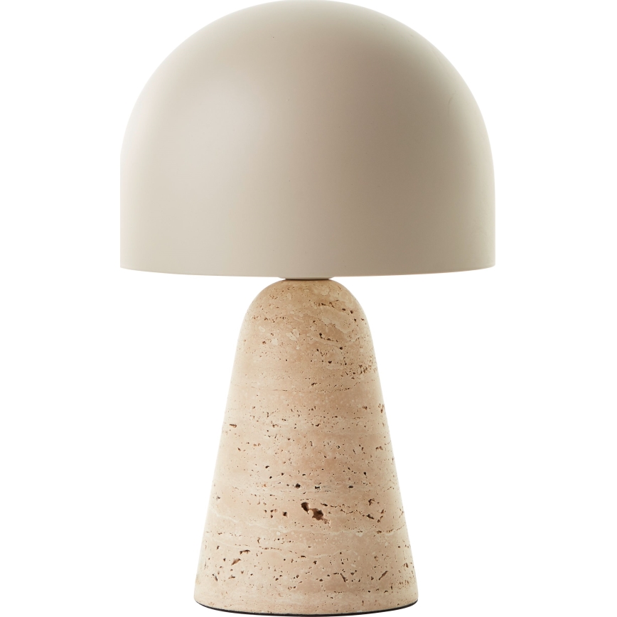 Brilliant - Lampa stołowa NALAM 1xE14/40W/230V beżowa