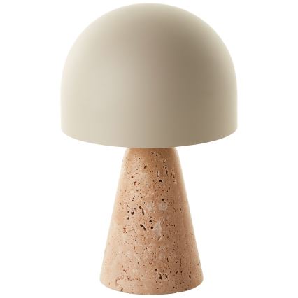 Brilliant - Lampa stołowa NALAM 1xE14/40W/230V beżowa