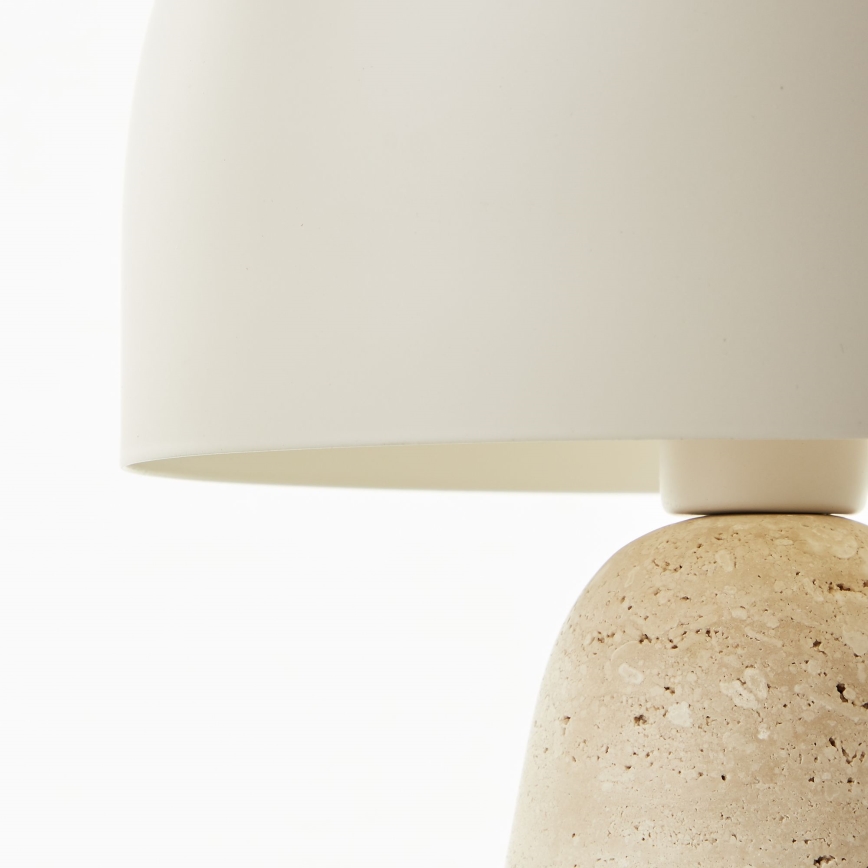 Brilliant - Lampa stołowa NALAM 1xE14/40W/230V beżowa