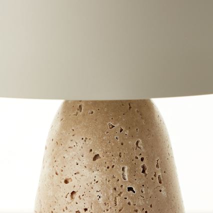 Brilliant - Lampa stołowa NALAM 1xE14/40W/230V beżowa