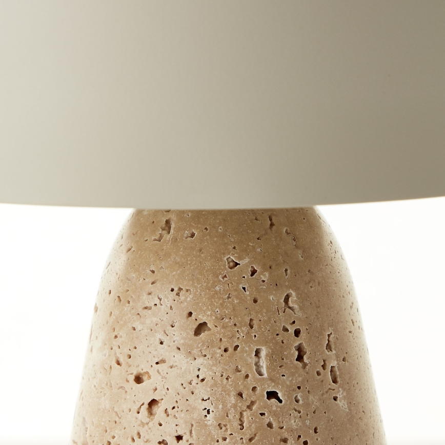 Brilliant - Lampa stołowa NALAM 1xE14/40W/230V beżowa