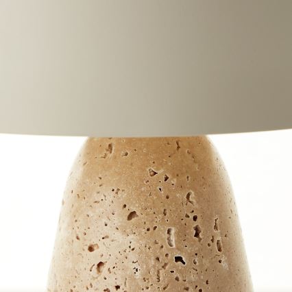 Brilliant - Lampa stołowa NALAM 1xE14/40W/230V beżowa