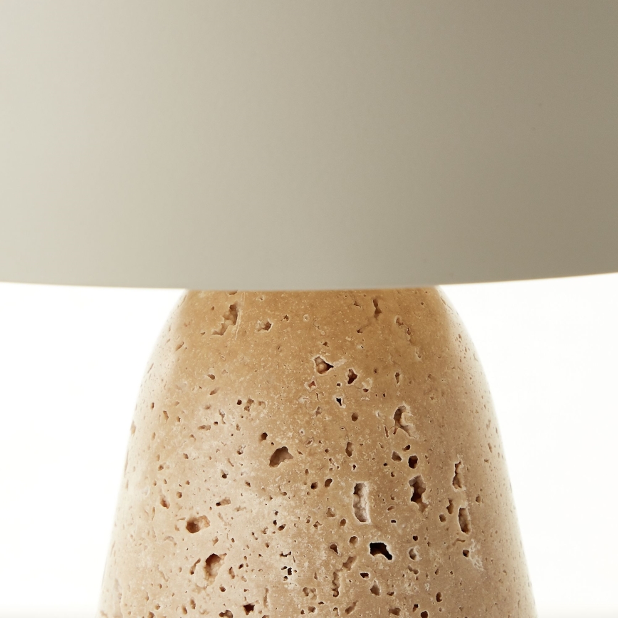 Brilliant - Lampa stołowa NALAM 1xE14/40W/230V beżowa