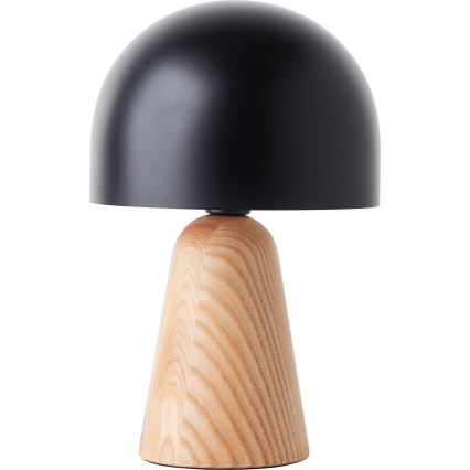 Brilliant - Lampa stołowa NALAM 1xE14/40W/230V czarny/jesion - FSC certyfikowano