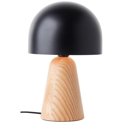 Brilliant - Lampa stołowa NALAM 1xE14/40W/230V czarny/jesion - FSC certyfikowano
