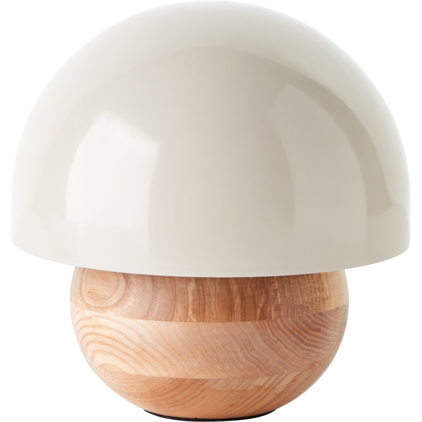 Brilliant - Lampa stołowa NALAM 1xE14/40W/230V szary/jesion - FSC certyfikowano