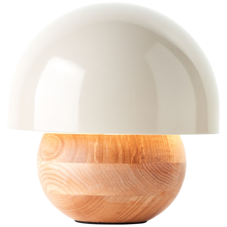 Brilliant - Lampa stołowa NALAM 1xE14/40W/230V szary/jesion - FSC certyfikowano