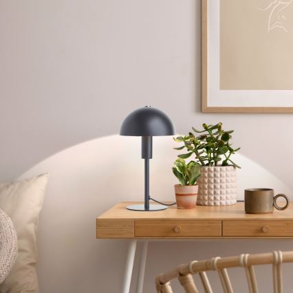 Brilliant - Lampa stołowa PETITE 1xE14/28W/230V czarna