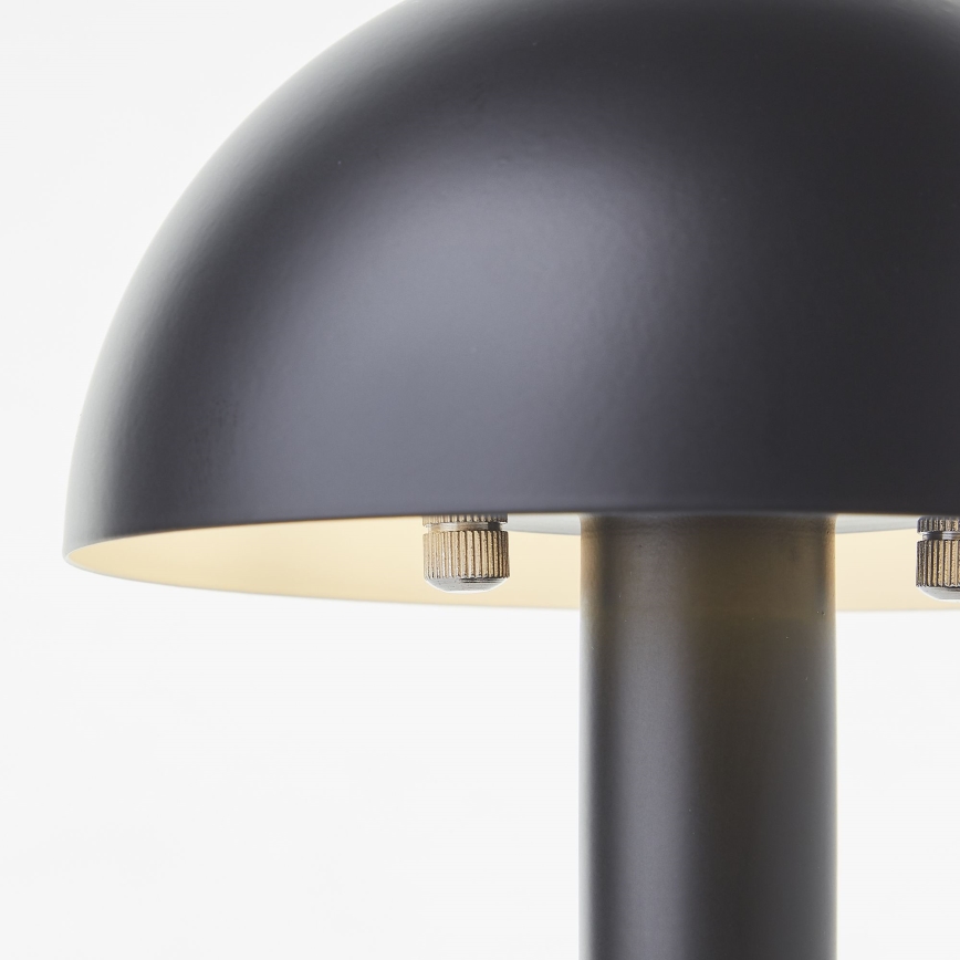 Brilliant - Lampa stołowa PETITE 1xE14/28W/230V czarna