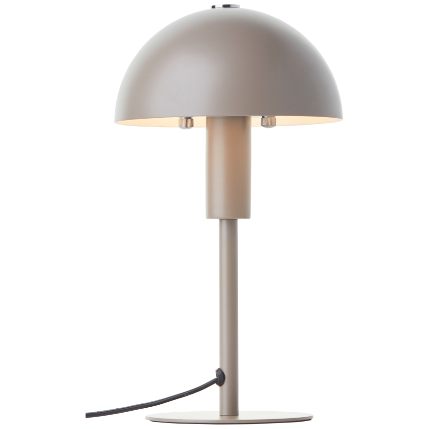 Brilliant - Lampa stołowa PETITE 1xE14/28W/230V szara