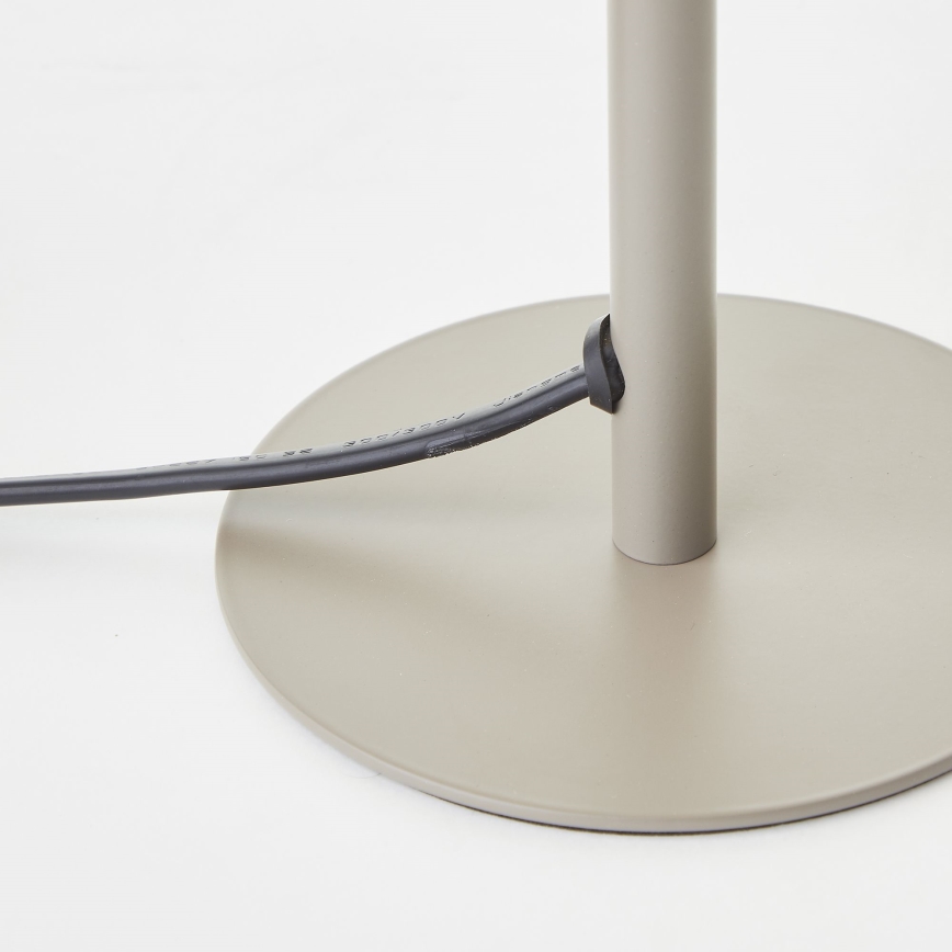 Brilliant - Lampa stołowa PETITE 1xE14/28W/230V szara