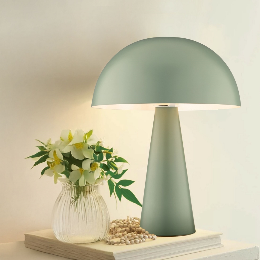 Brilliant - Lampa stołowa SIGRUN 1xE14/28W/230V zielony
