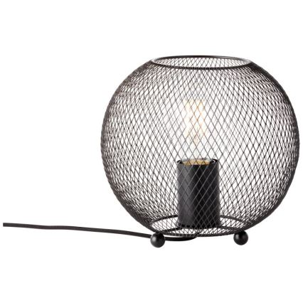 Brilliant - Lampa stołowa SOCO 1xE27/60W/230V czarny