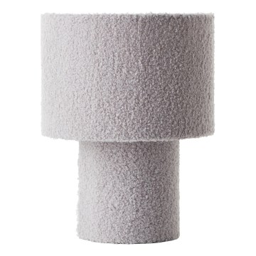 Brilliant - Lampa stołowa TEDDY 1xE27/20W/230V szara