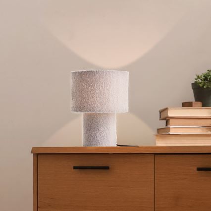 Brilliant - Lampa stołowa TEDDY 1xE27/20W/230V szara