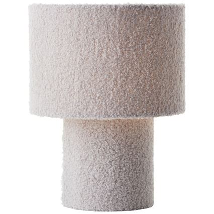 Brilliant - Lampa stołowa TEDDY 1xE27/20W/230V szara