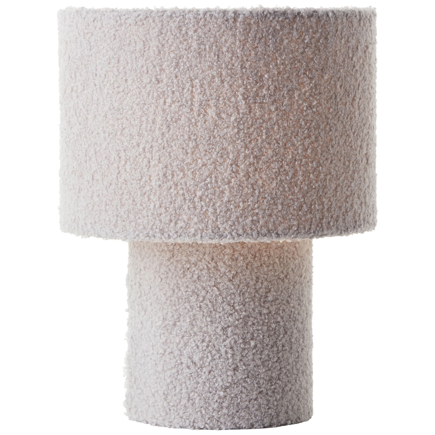 Brilliant - Lampa stołowa TEDDY 1xE27/20W/230V szara