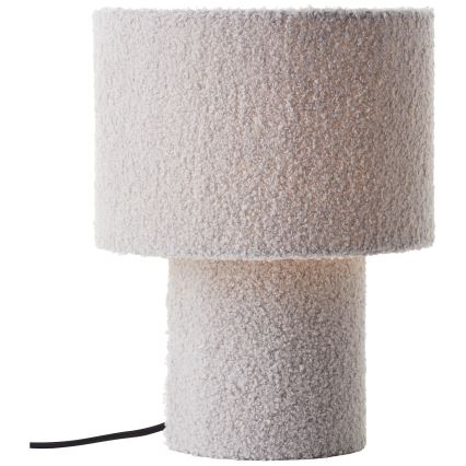 Brilliant - Lampa stołowa TEDDY 1xE27/20W/230V szara