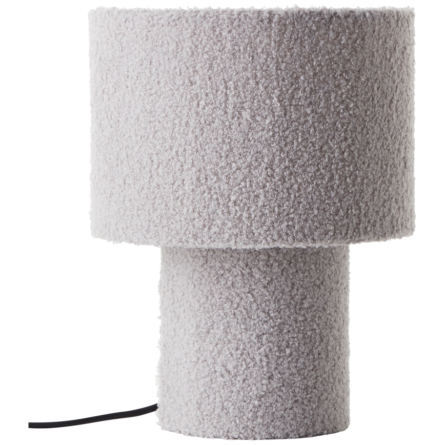 Brilliant - Lampa stołowa TEDDY 1xE27/20W/230V szara