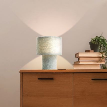 Brilliant - Lampa stołowa TEDDY 1xE27/20W/230V zielona