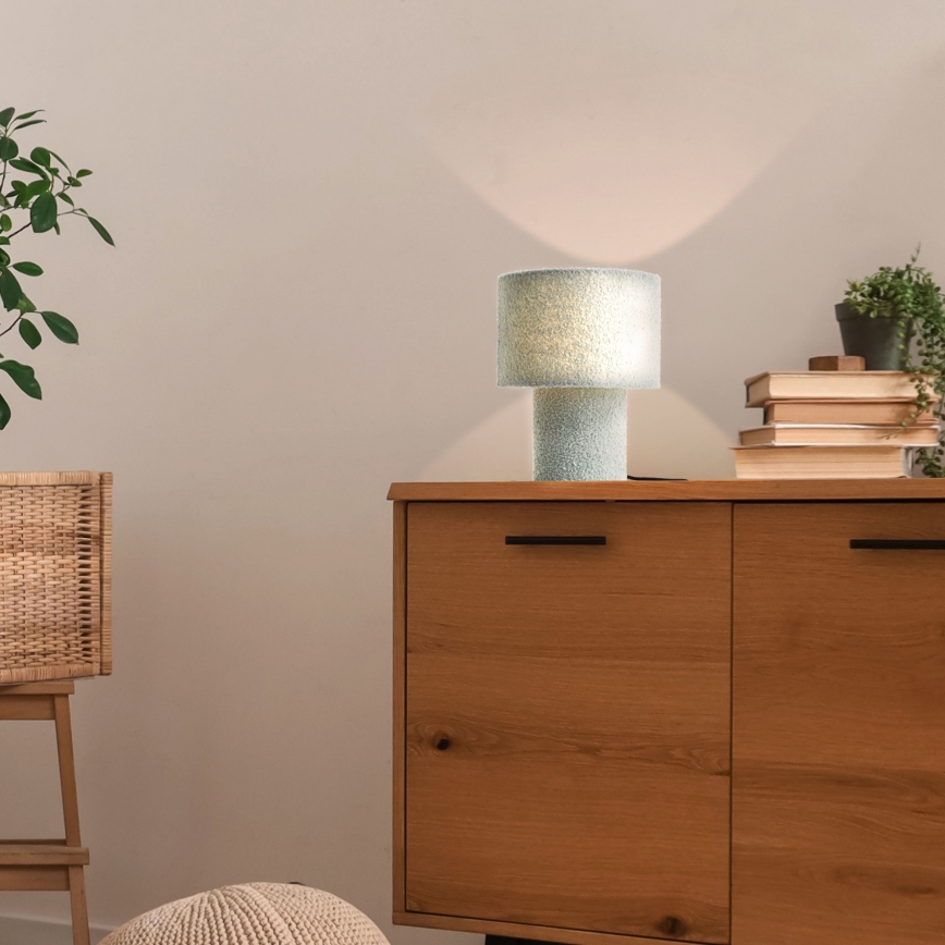 Brilliant - Lampa stołowa TEDDY 1xE27/20W/230V zielona