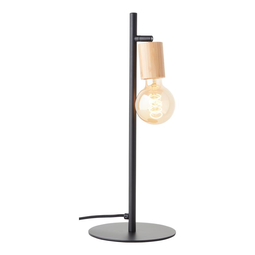 Brilliant - Lampa stołowa TIFFANY 1xE27/28W/230V bambus