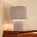 Brilliant - Lampa stołowa TONY 1xE27/20W/230V beżowa