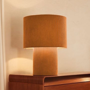 Brilliant - Lampa stołowa TONY 1xE27/20W/230V pomarańczowa