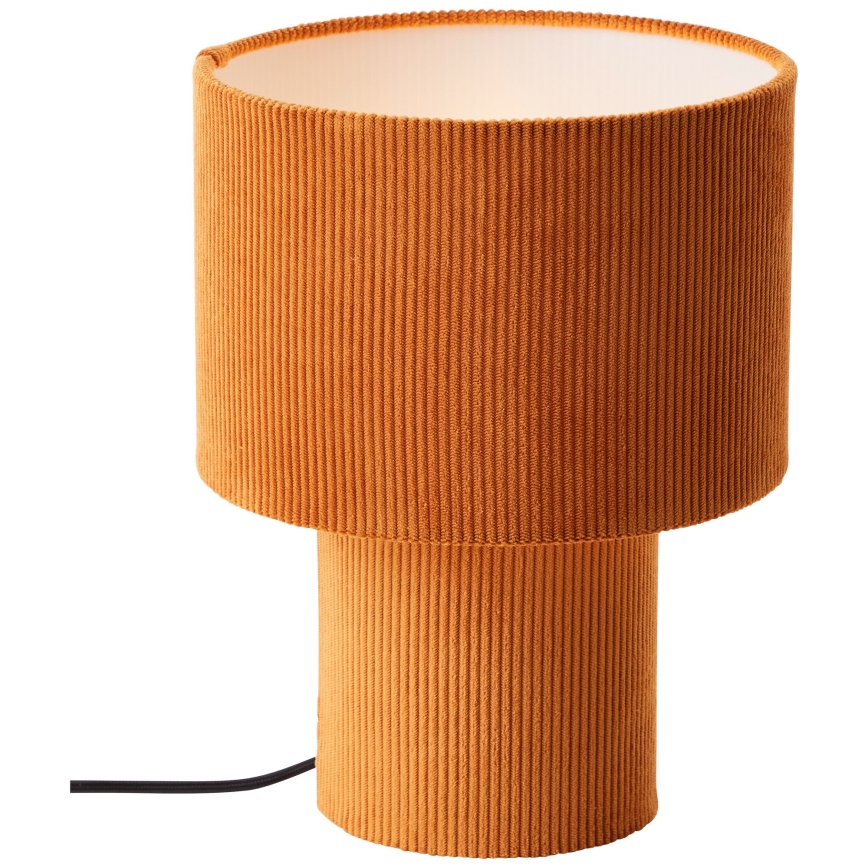 Brilliant - Lampa stołowa TONY 1xE27/20W/230V pomarańczowa